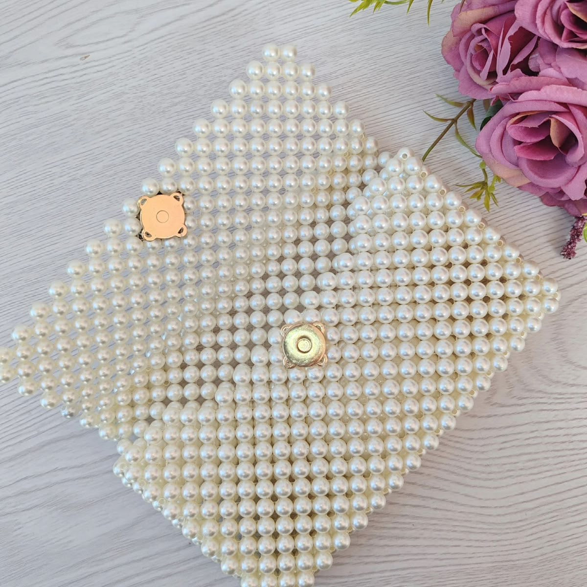 The Vintage Pearl Statement Purse