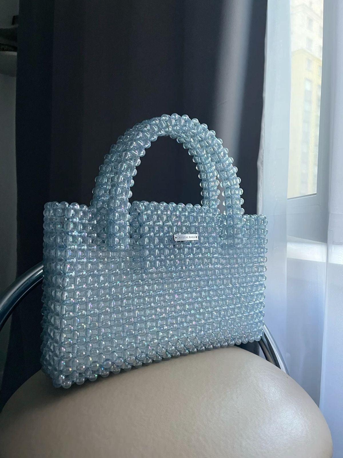 The Azure Ice Crystal Tote